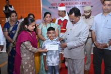HON'BLE GOVERNOR INTERACTED WITH SARPANCHAS AND MEMBERS OF VILLAGE PANCHAYATS OF SALVADOR DO MUNDO, SOCORRO AND PENHA DE FRANCA OF PORVORIM CONSTITUENCY AND DISBURSED FINANCIAL AID TO THE DIALYSIS/CANCER PATIENTS.