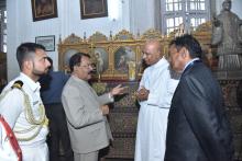 HON'BLE GOVERNOR VISITED ST. FRANCIS XAVIER CHURCH FOR NOVENA AT OLD GOA.