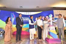 Hon'ble Governor called as Chief Guest for Maashal Launch  Ceremony of 37th National Games at New Darbar Hall, Raj Bhavan 
