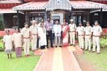 Hon’ble Governor Alongwith First Lady Adv. (Smt.) Reetha Sreedharan visited Bondla Wildlife Sanctuary. 
