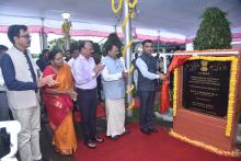 Commencement of Vaman Vriksh Kala Udhyan Work, at the  hands of Dr. Parmod Sawant, Hon’ble Chief Minister of Goa, in gracious presence of Hon’ble Governor of Goa at Raj Bhavan.