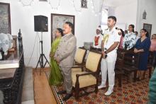 Hon'ble Governor attended Feast of Our lady of Assumption at Raj Bhavan.