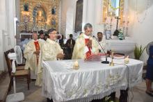 Hon'ble Governor attended Feast of Our lady of Assumption at Raj Bhavan.