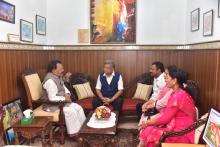 Shri Jagadish Shettar, Member of Parliament, Lok Sabha, Belagavi (Karnataka) Called On Hon'ble Governor At Raj Bhavan.