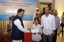 Hon'ble Governor Attended Function Of Disbursing the Financial Assistance to the Cancer Patients at Old Darbar Hall, Raj Bhavan.