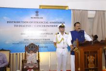 Hon'ble Governor Attended Function Of Disbursing the Financial Assistance to the Cancer Patients at Old Darbar Hall, Raj Bhavan.