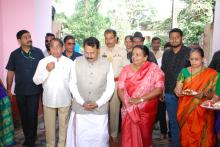 Hon'ble Governor visited Shree Navdurga Temple, Borim Goa.