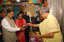 Hon'ble Governor visited Shree Navdurga Temple, Borim Goa.
