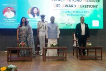 Hon'ble Governor Attended As A Chief Guest “Impact Beyond Measure" CSR Award Ceremony 2025, New Darbar Hall Near Main Gate, Raj Bhavan. 