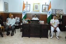 Hon’ble Governor Attended viewing of “Pariksha Pe Charcha”