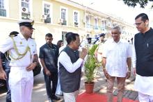 Hon’ble Governor Paid Floral Tribute At The Martyr’s Memorial, Azad Maidan, Panaji On The Occasion Of Martyrs’ Day.