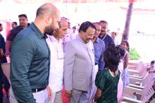 Hon'ble Governor visited Matruchayya & interacted with the inmates and staff of the Ashram and handed over financial assistance. 