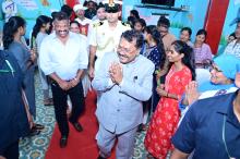 Hon'ble Governor visited Sr. Christobele’s Trust, Mother Teresa Roses & interacted with  the inmates and staff of the Trust and handed over financial assistance.